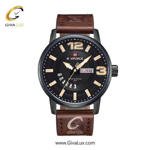 ساعت مچی مردانه بند چرمی ناوی فورس (نیوی فورس) NF9143 B/W/B 474_B Y D.BN.jpg